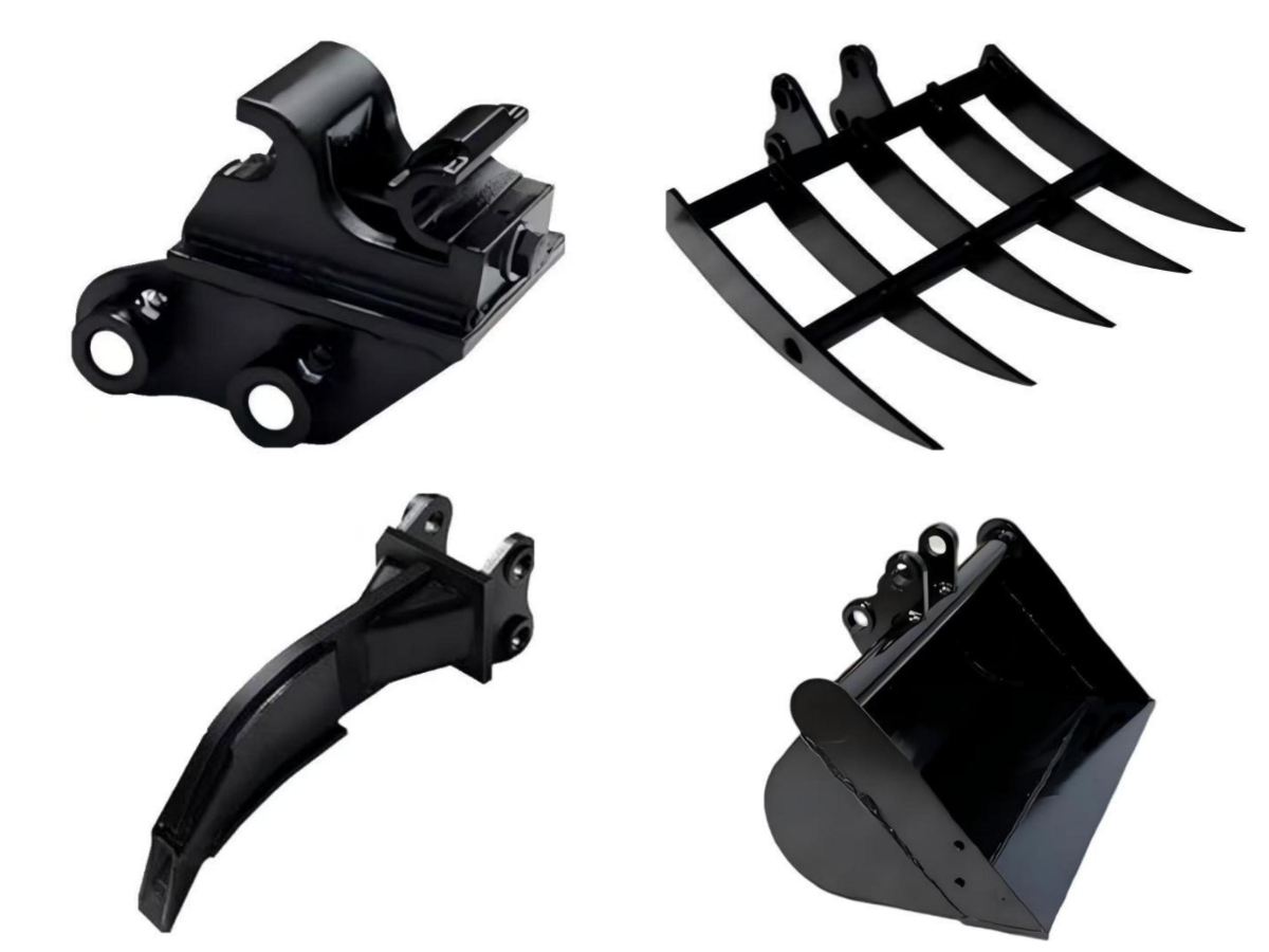 0,6 tonluk mini ekskavatör